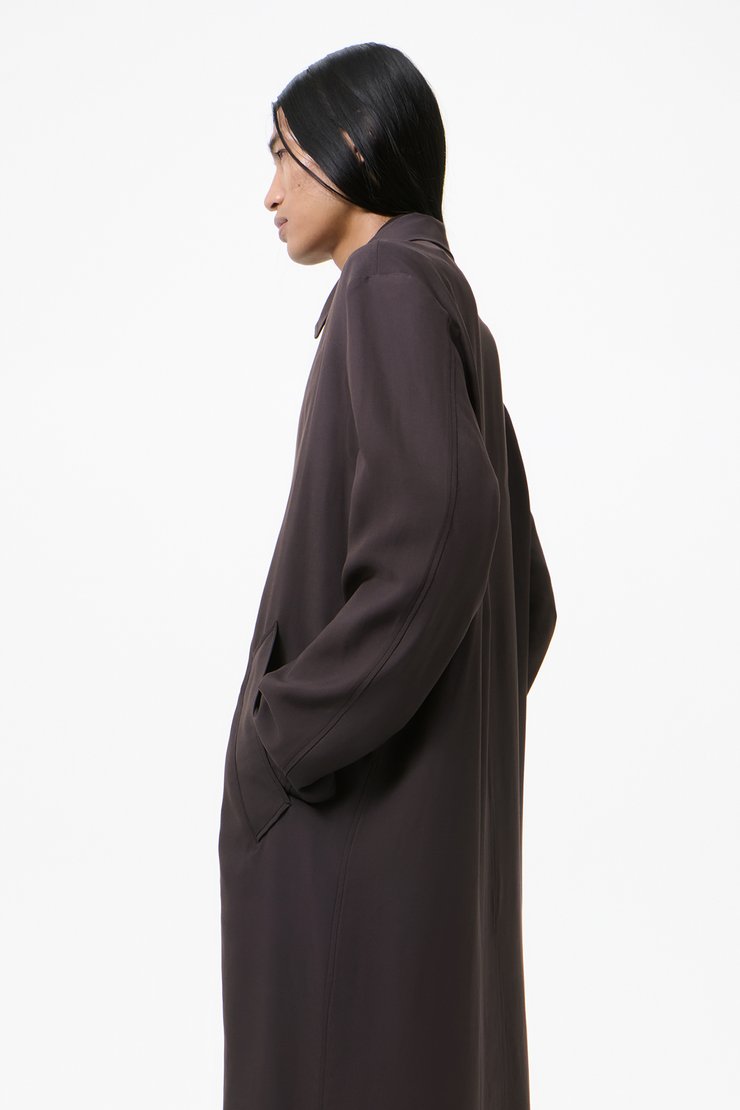 Our Legacy - Dolphin Coat Coarse Black Gabardine
