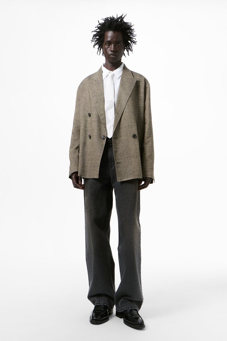 Our Legacy - Halt Blazer Deep Husk Soft Grain Weave