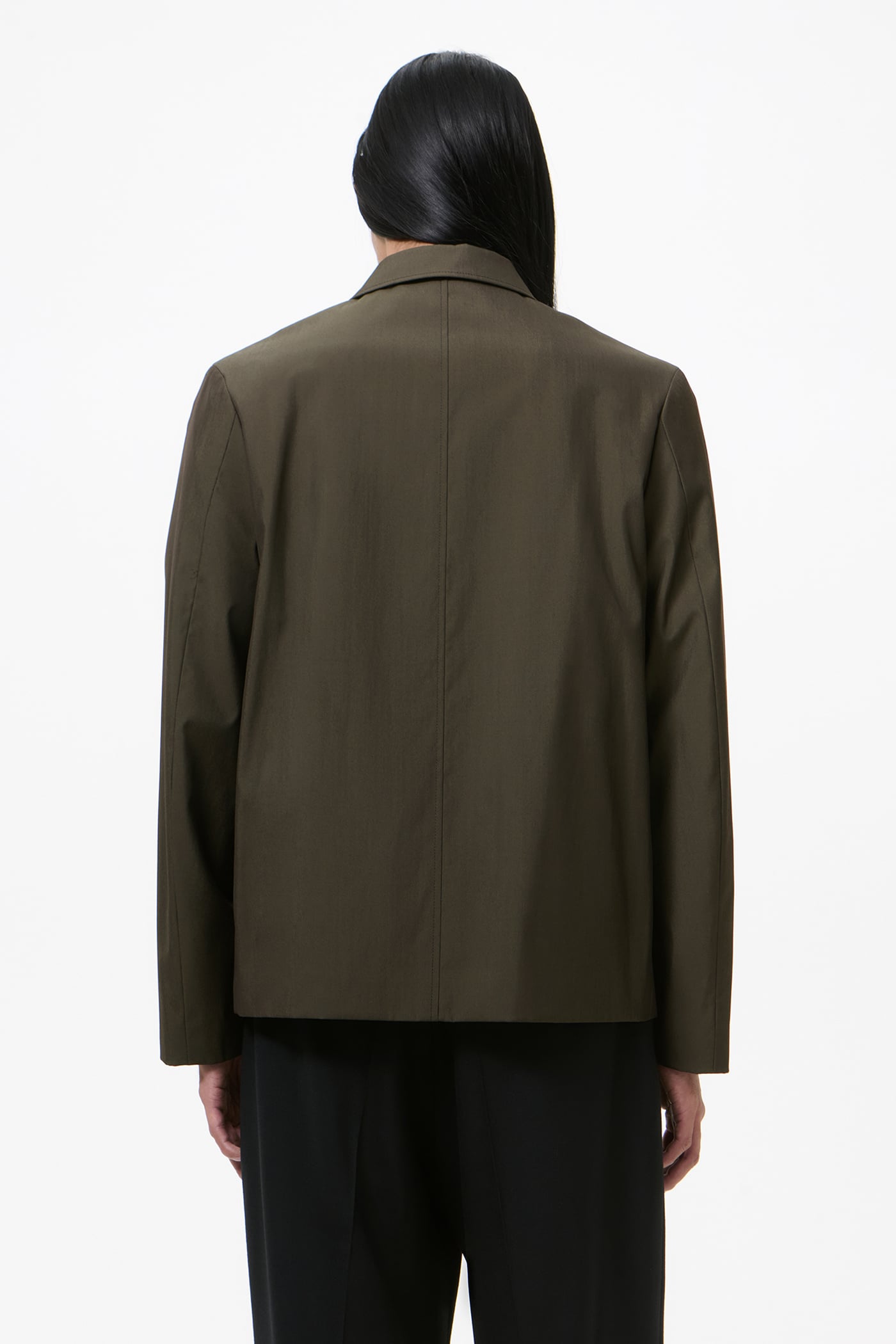 Our Legacy - Unconstructed DB Blazer Black Panama Wool