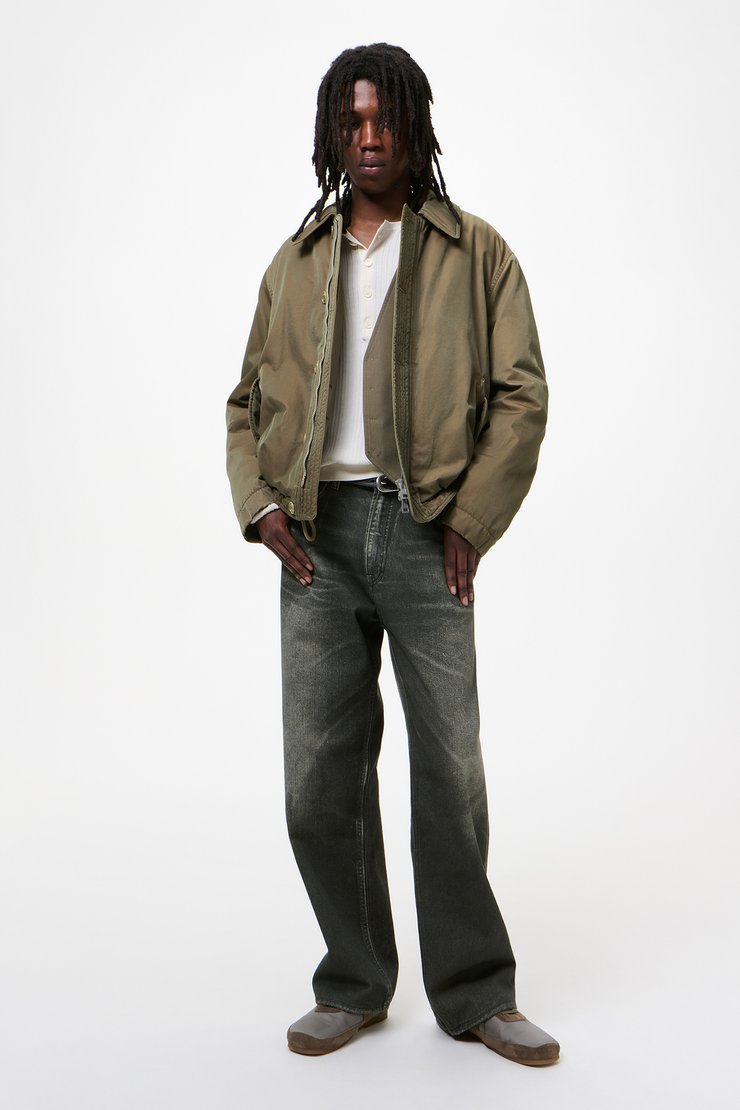 a　25ss 44 our legacy service jacket Our Legacy - Service Jacket Old Steel Excursion Nylon