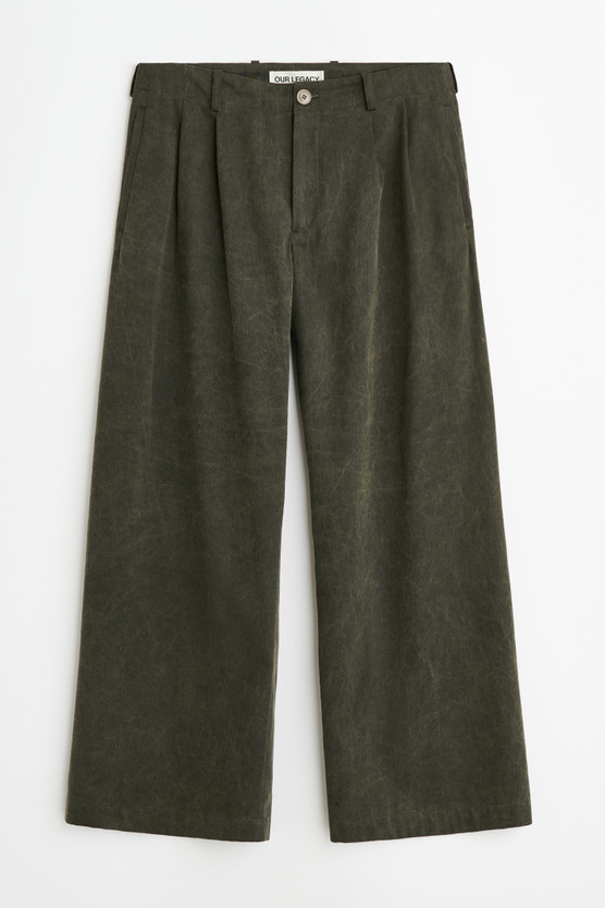 パンツ OUR LEGACY Bridge Chino 46 Our Legacy - Bridge Chino Slow Khaki Macuable Cotton