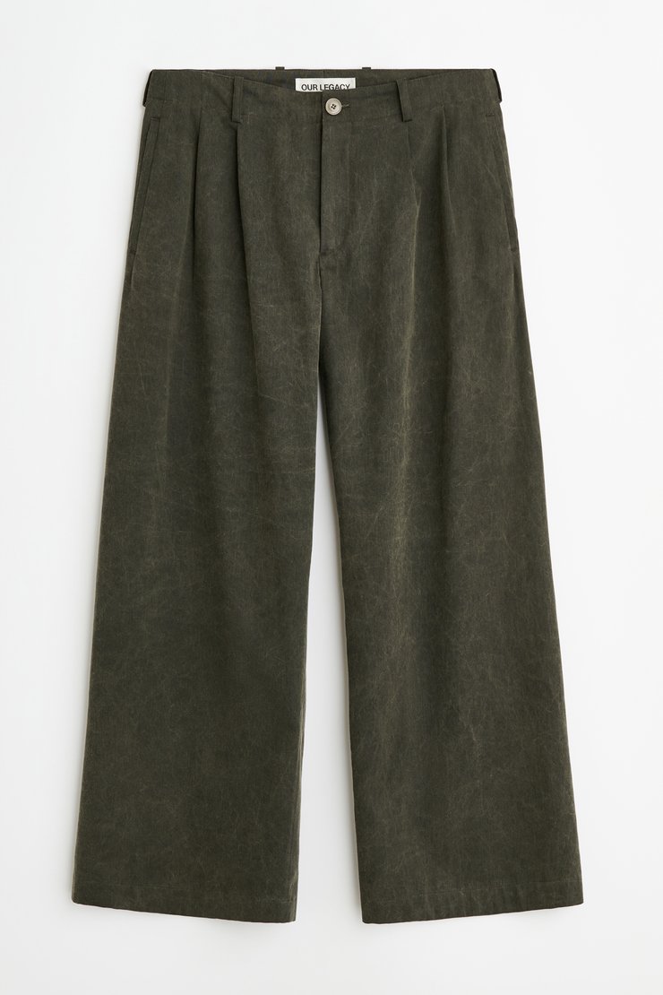 Our Legacy - Bridge Chino Antique Mudd Coated Sateen
