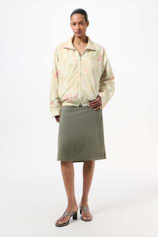 Casino Jacket Flower Grid Ripstop