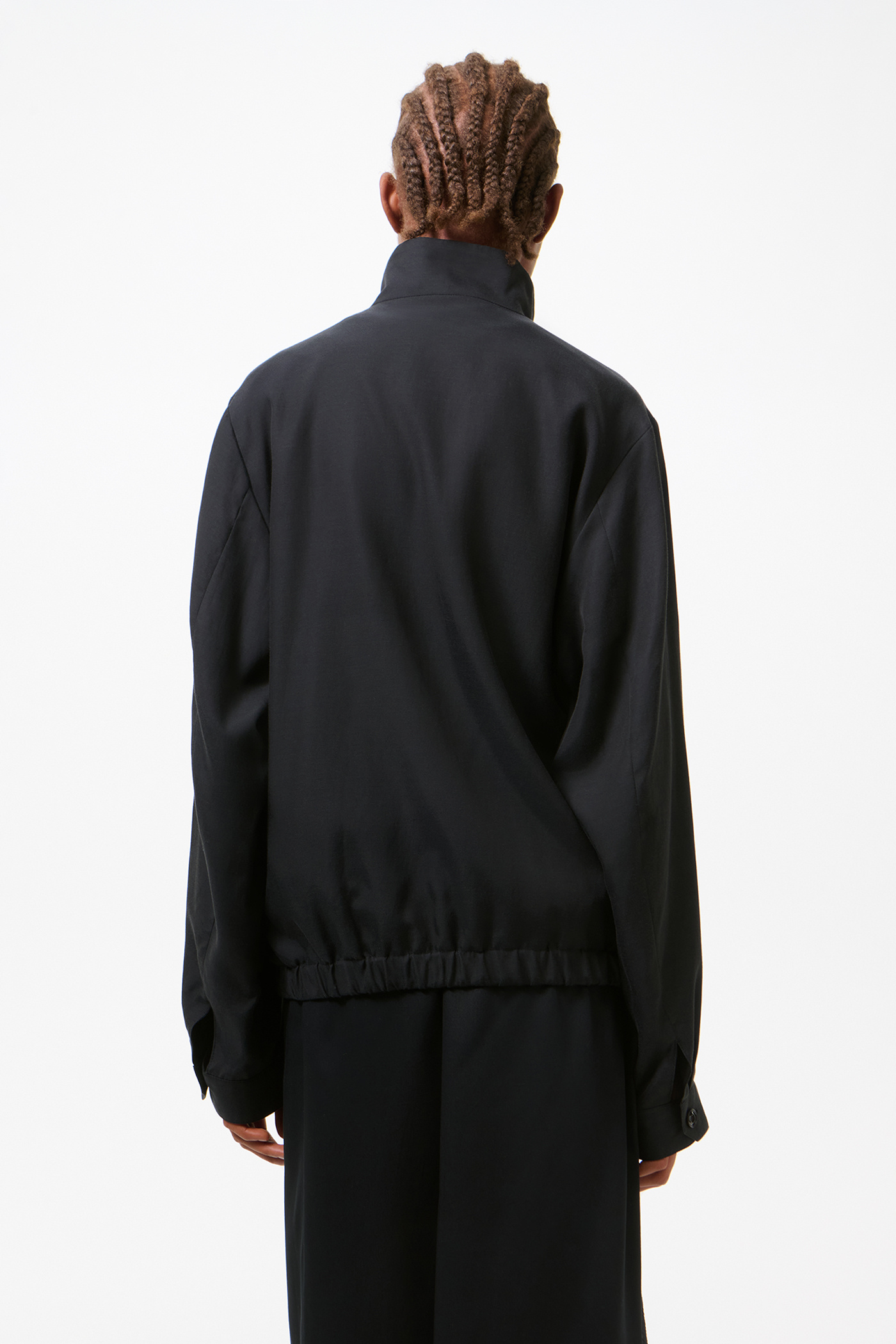 Our Legacy - Casino Jacket Still Black Calm Cupro Cotton