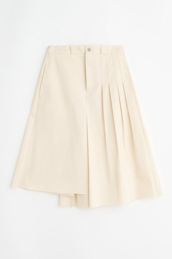 Our Legacy - Origami Skirt Soft Ivory Micro Canvas