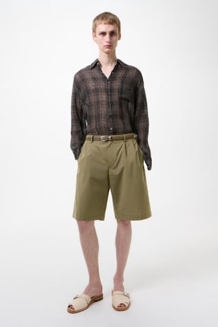 Ponte Shorts Dry Leaf Balance Woolcot