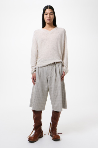 Split Shorts Sage Trail Check Dryline Weave