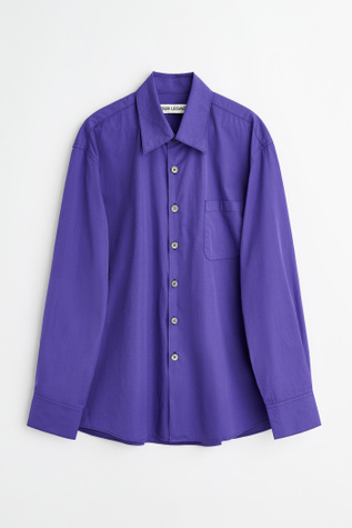 ［新品未使用］our legacy above shirt Deep Blue Our Legacy - Above Shirt Deep Blue Super Poplin