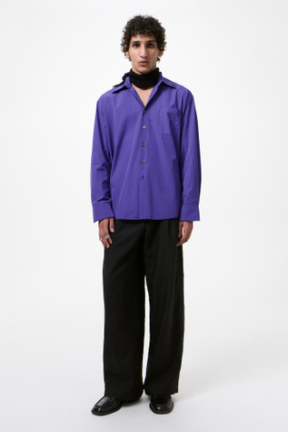 Our Legacy - Above Shirt Deep Blue Super Poplin