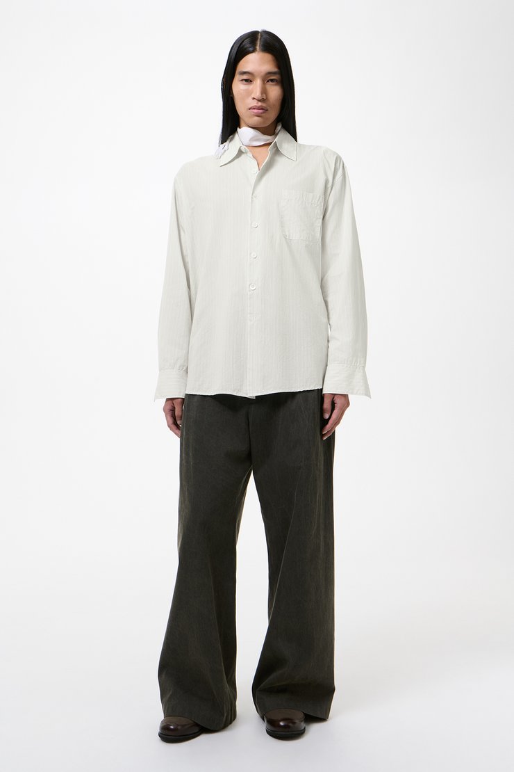 ABOVE SHIRT - Index Stripe Coolthread Cloth