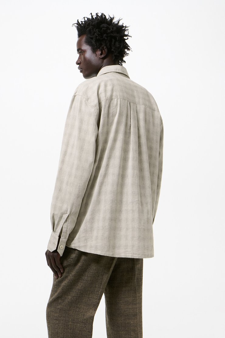 シャツ OUR LEGACY ABOVE SHIRT Sage Trail Check 14395_b249ef9fb5-m2262ast_1-