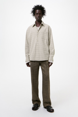 Above Shirt Sage Trail Check Dryline Weave
