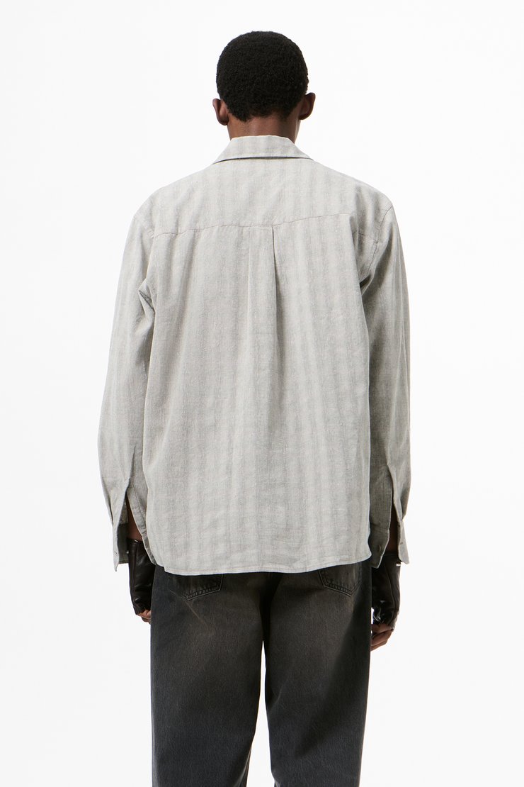 Our Legacy - Above Shirt Sage Trail Check Dryline Weave