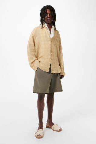 Our Legacy - Above Shirt Vacay Check Gauze Linen