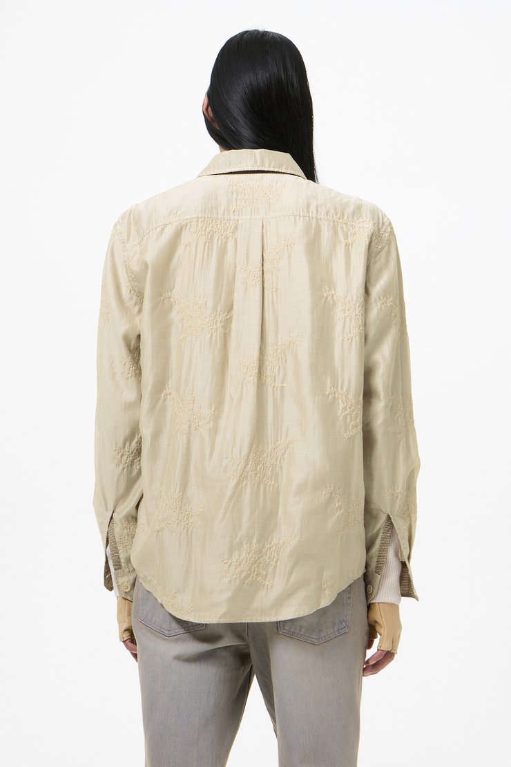 Our Legacy - Borrowed BD Shirt Clay Cotton Voile