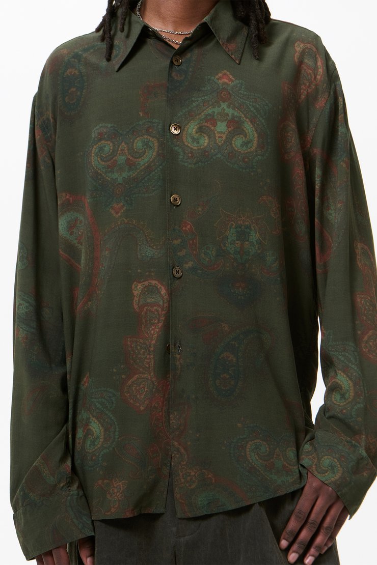 Our Legacy - Borrowed BD Shirt Clay Cotton Voile