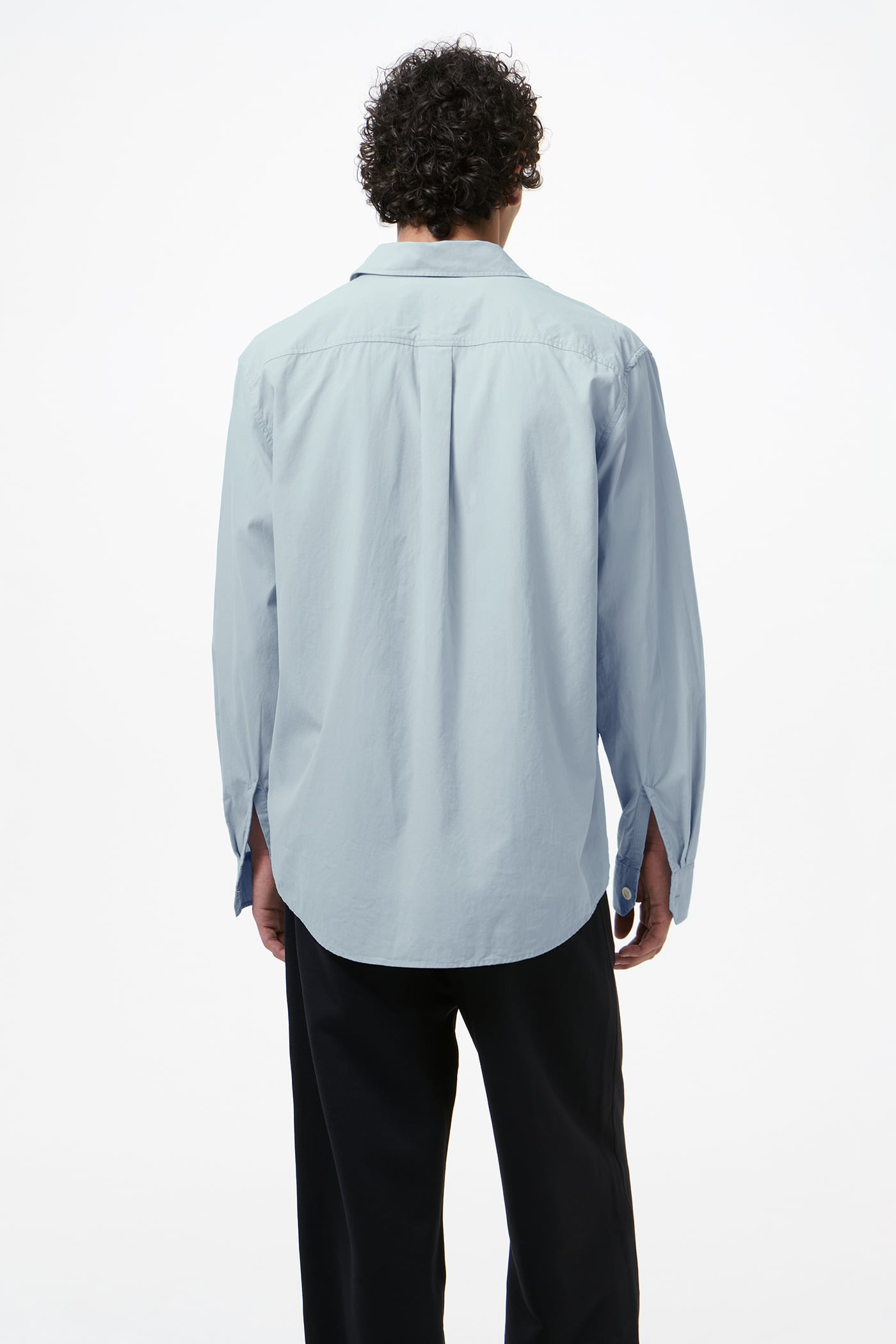 Our Legacy - Beyond Shirt Powder Blue Liquid Poplin
