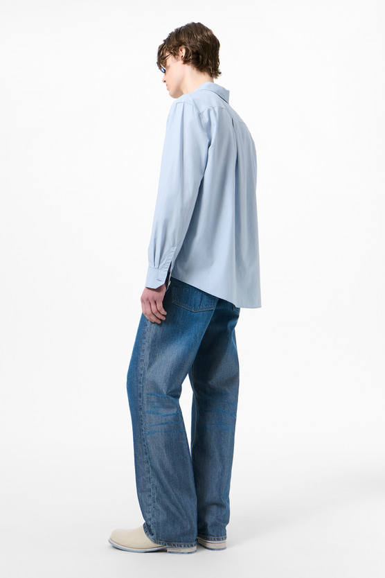 Our Legacy - Beyond Shirt Powder Blue Liquid Poplin