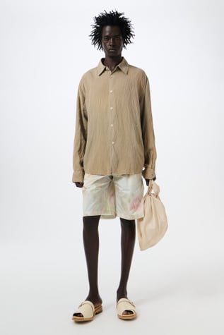Beyond Shirt Sage Haze Ceremony Viscose