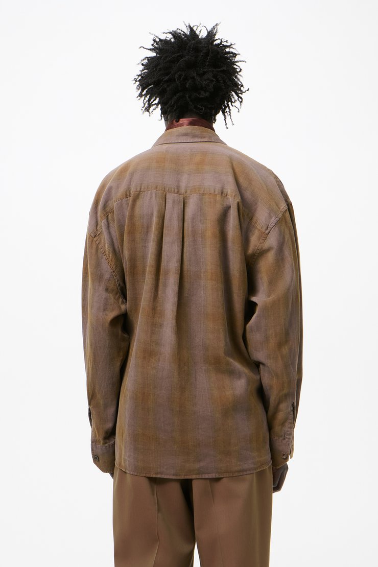 Our Legacy - Borrowed Shirt Check Please Print