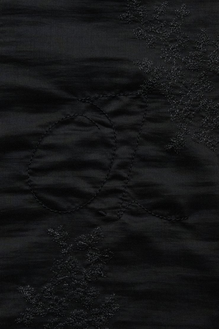 Our Legacy - Estate Scarf Black Fuzzy Alpaca