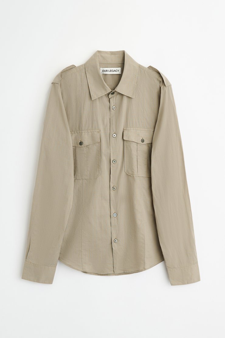 Our Legacy - Coco Shirt Off White Air Cotton