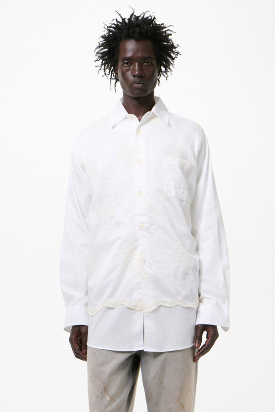 Our Legacy - Vast Shirt Ivory Cloud Breezey Cotton