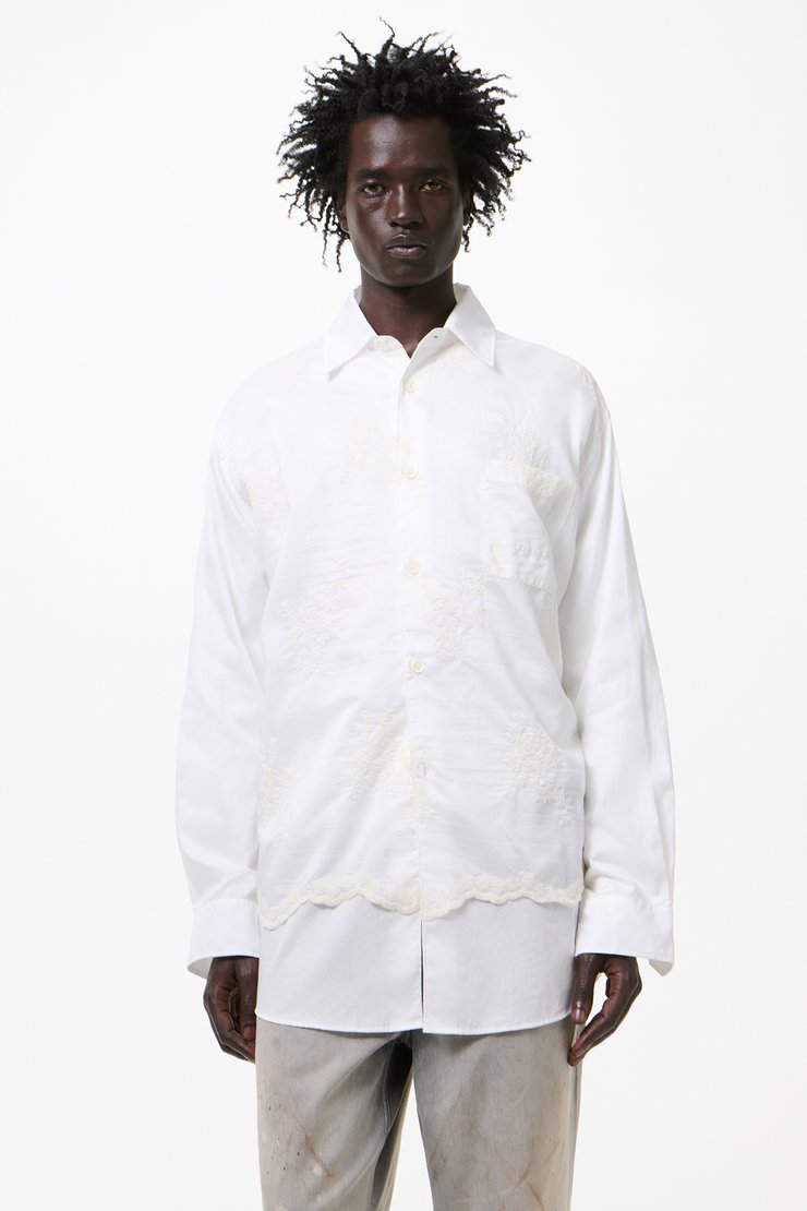 Our Legacy - Vast Shirt Ivory Cloud Breezey Cotton