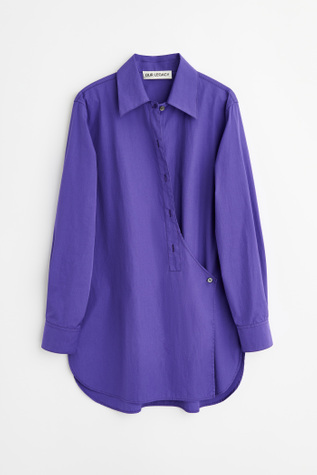 Our Legacy - Wave Shirt Deep Blue Super Poplin