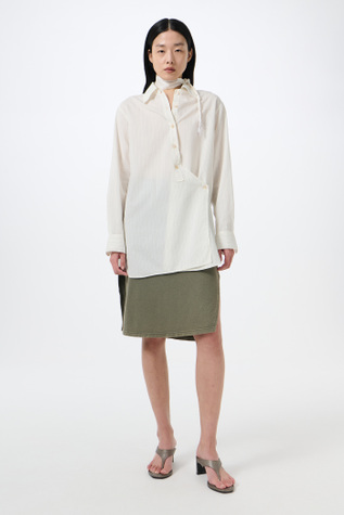 Wave Shirt Penstripe Coolthread Cloth