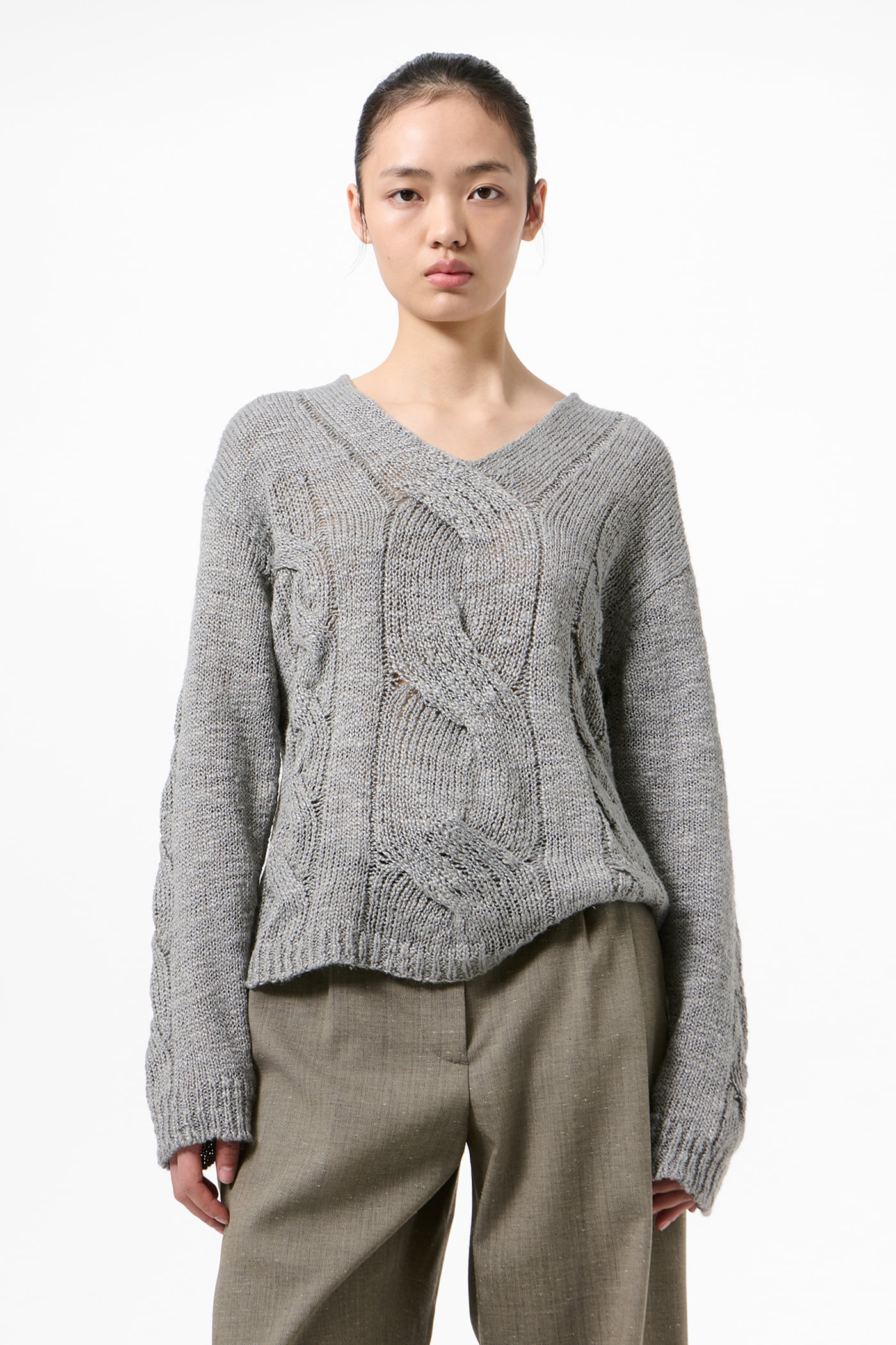 Our Legacy - Link V-Neck Tin Shifting Hemp Silk Cable