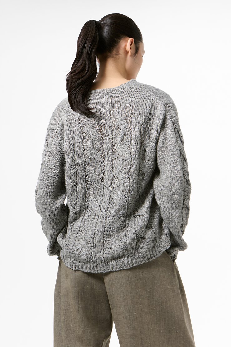 Our Legacy - Link V-Neck Tin Shifting Hemp Silk Cable
