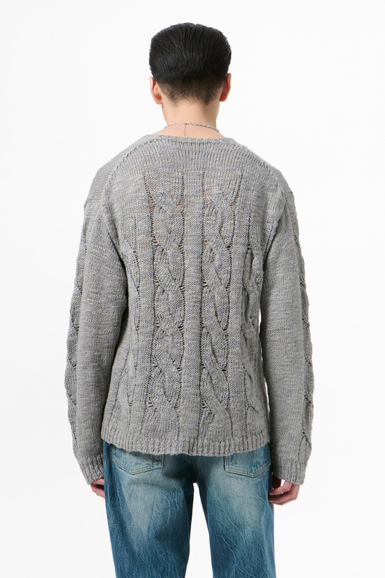 Our Legacy - Link V-Neck Tin Shifting Hemp Silk Cable
