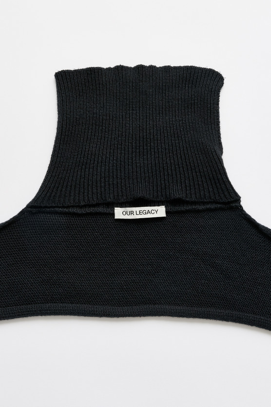 Our Legacy - Mock Scarf Black Cloud Cotton