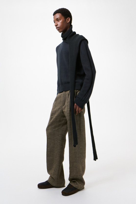 Our Legacy - Mock Scarf Black Cloud Cotton