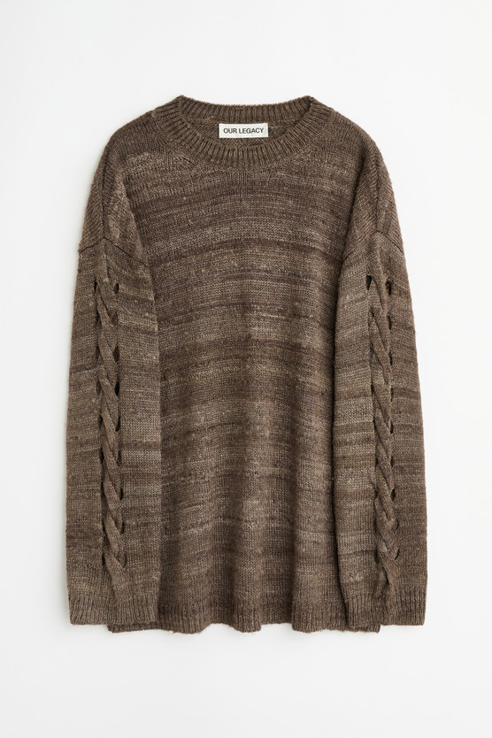 Our Legacy - Popover Roundneck Wathered Earth Handspun Silk