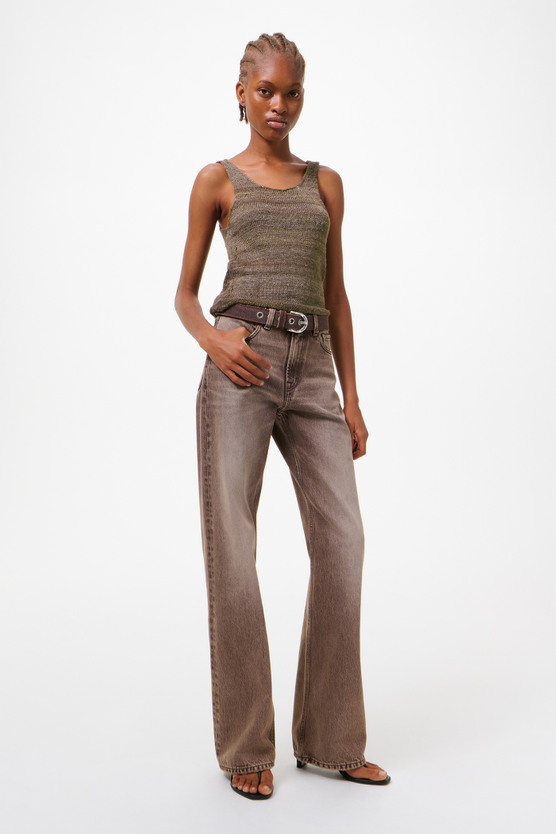 Our Legacy - Solo Tank Wathered Earth Handspun Silk