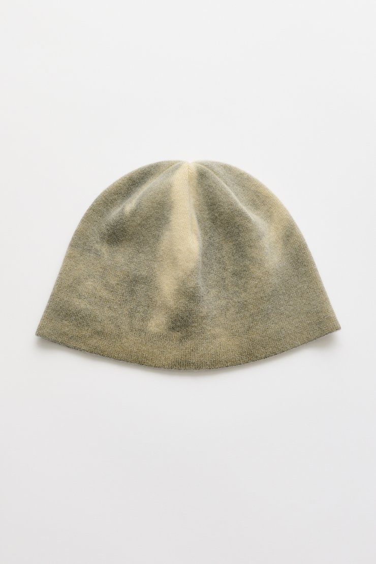 BEANIE - Moss Spray Dye Cherub Wool