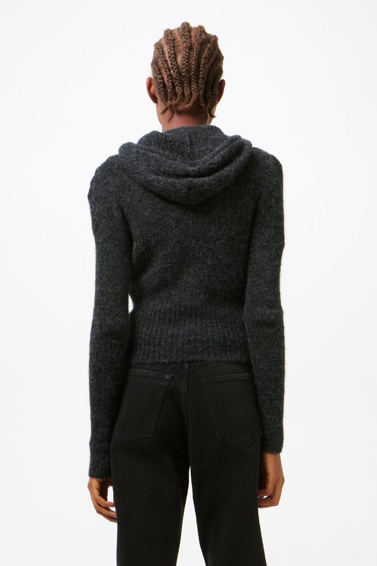 Our Legacy - Full Zip Hood Dorf Check Hairy Wool
