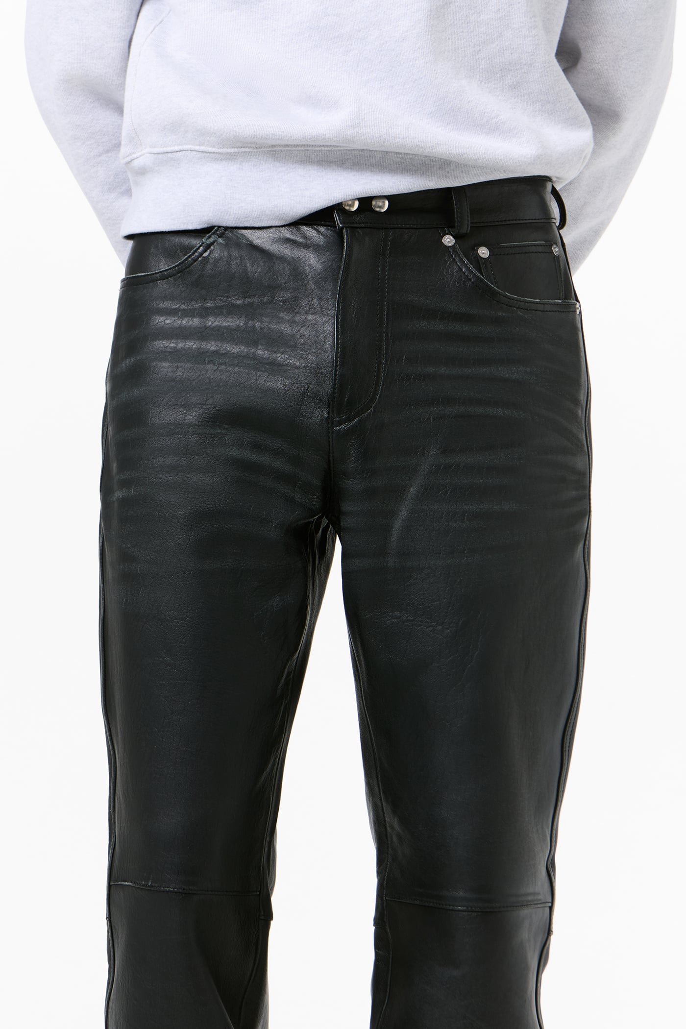 Our Legacy - Carlson Cut Whisker Black Buffed Lambskin