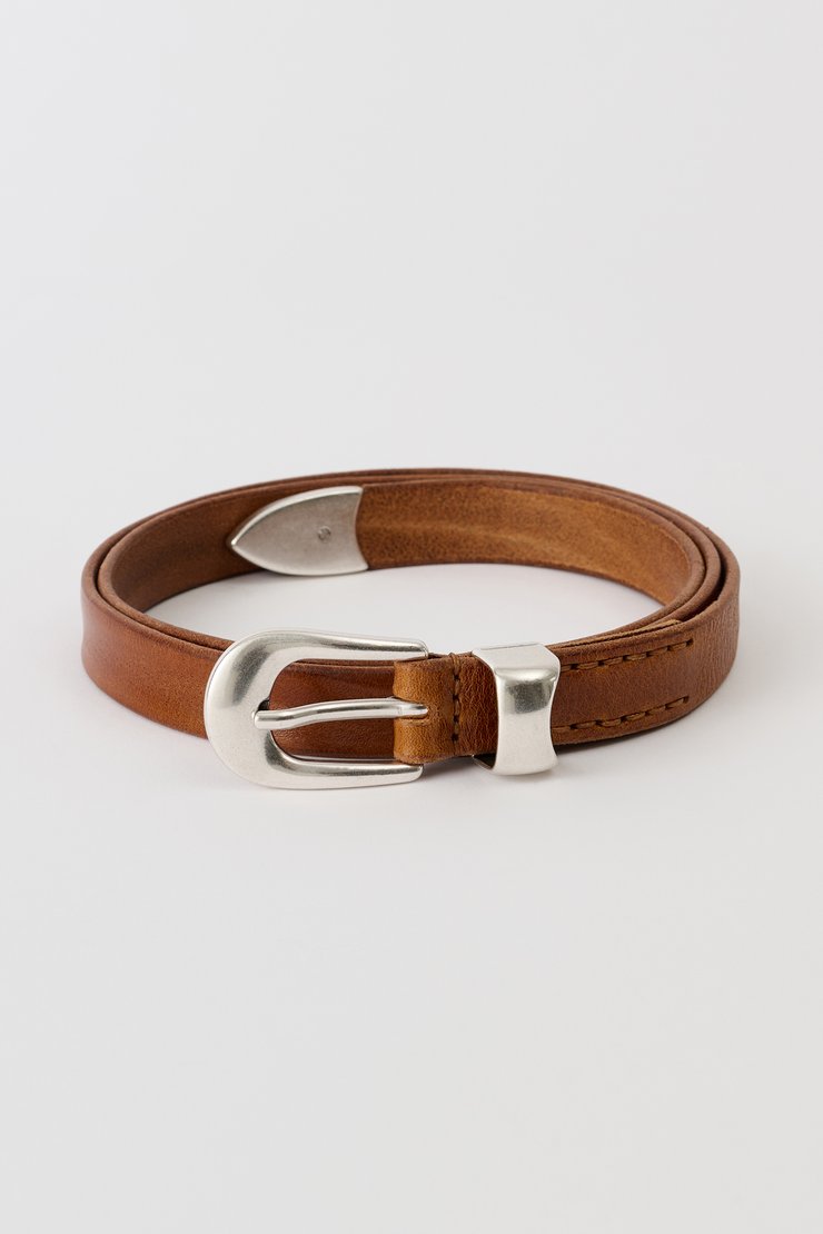Our Legacy - 2 cm Belt Cognac Leather Our Legacy - 2 cm Belt Cognac Leather