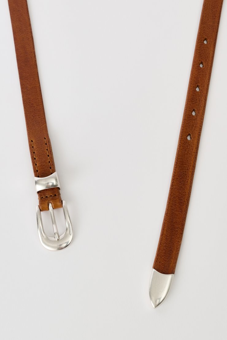 Our Legacy - Vortex Belt Vintage Black Ocean Leather Our Legacy - Vortex Belt Vintage Black Ocean Leather