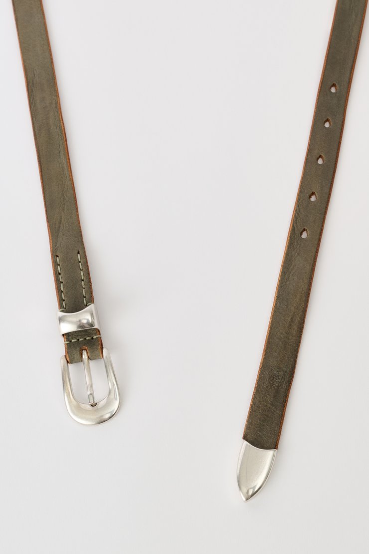 Our Legacy - Split Belt Oily Brown Leather
