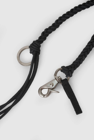Our Legacy - Braided Ladon Black Leather