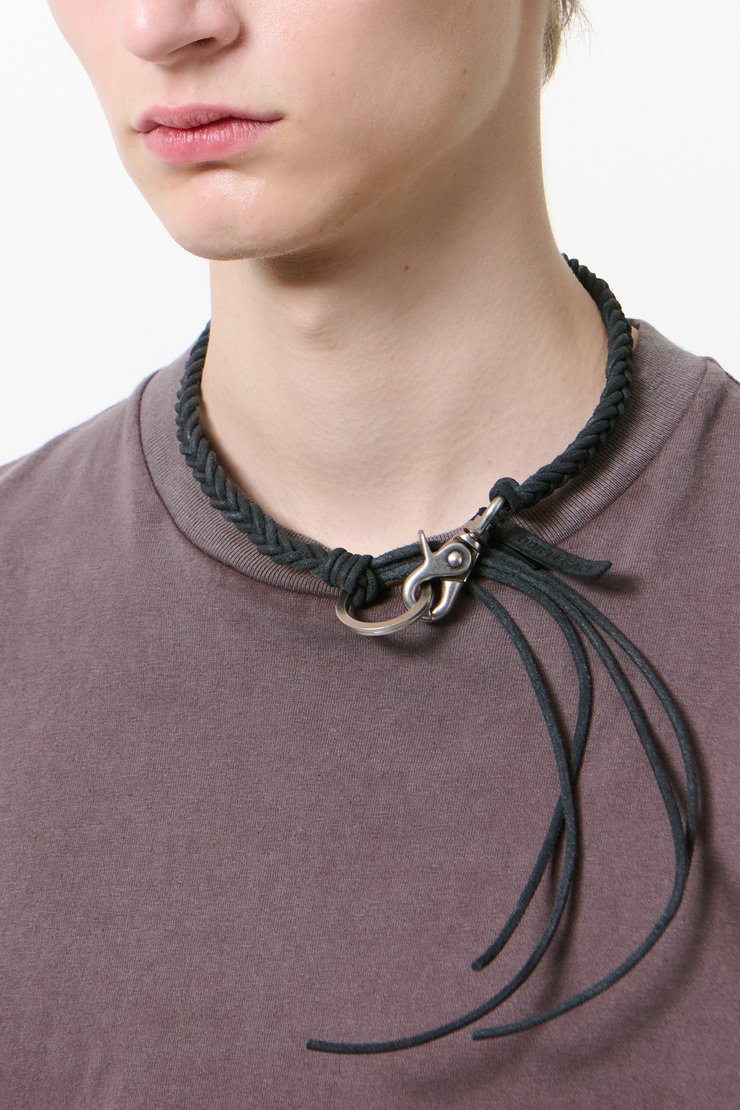 Our Legacy - Spine Bracelet Black Chromexcel Leather