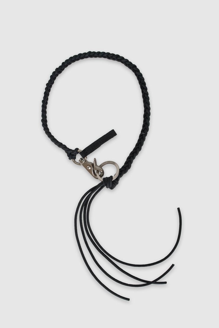 Our Legacy - Spine Bracelet Shadow Berry Leather