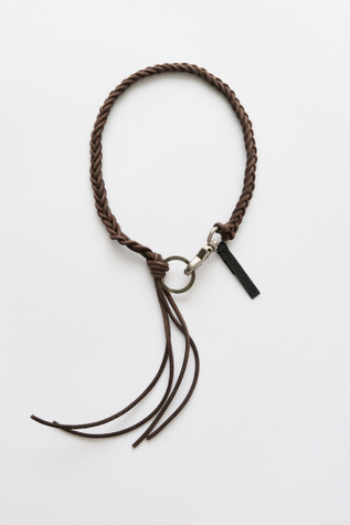 Braided Ladon Brown Leather