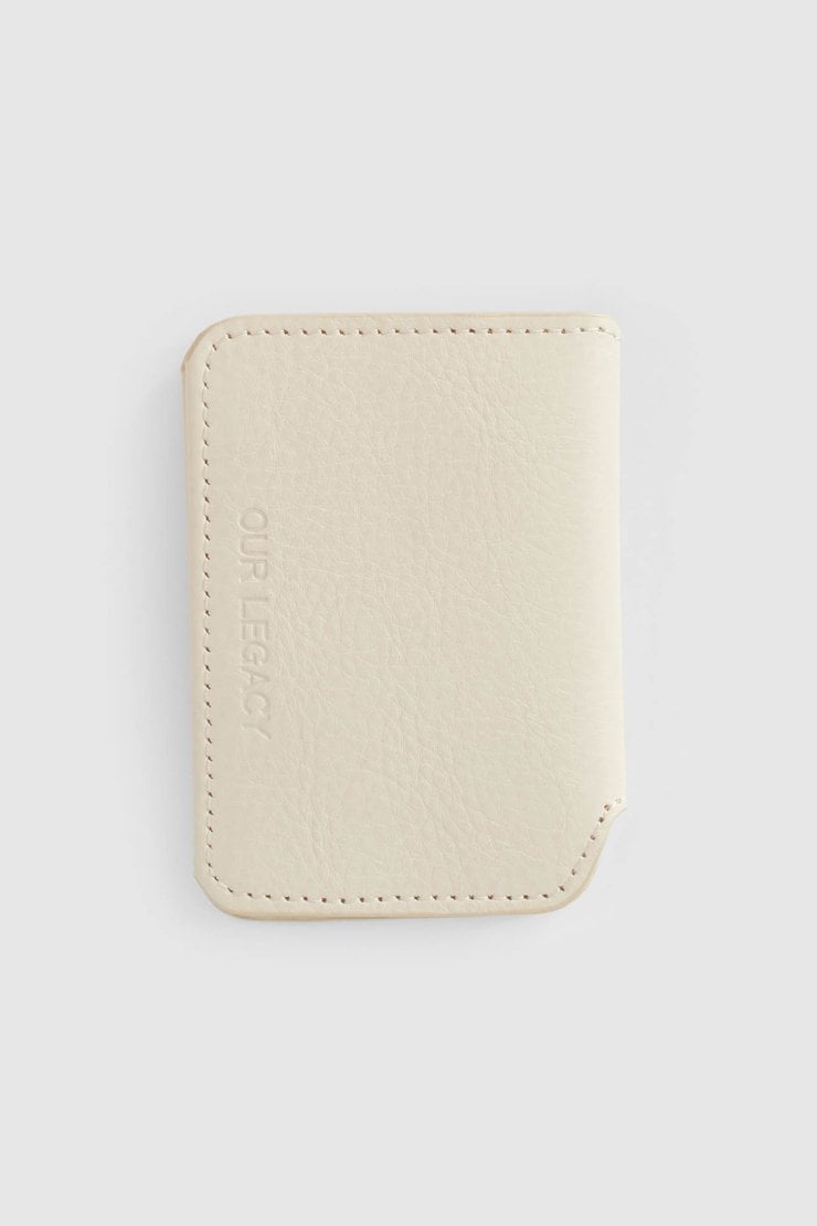 Our Legacy - Supporter Organizer True Dye Black Leather