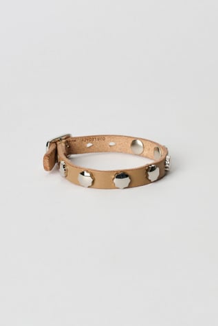 Our Legacy - Flower Bracelet Oily Sand Leather Our Legacy - Flower Bracelet Oily Sand Leather