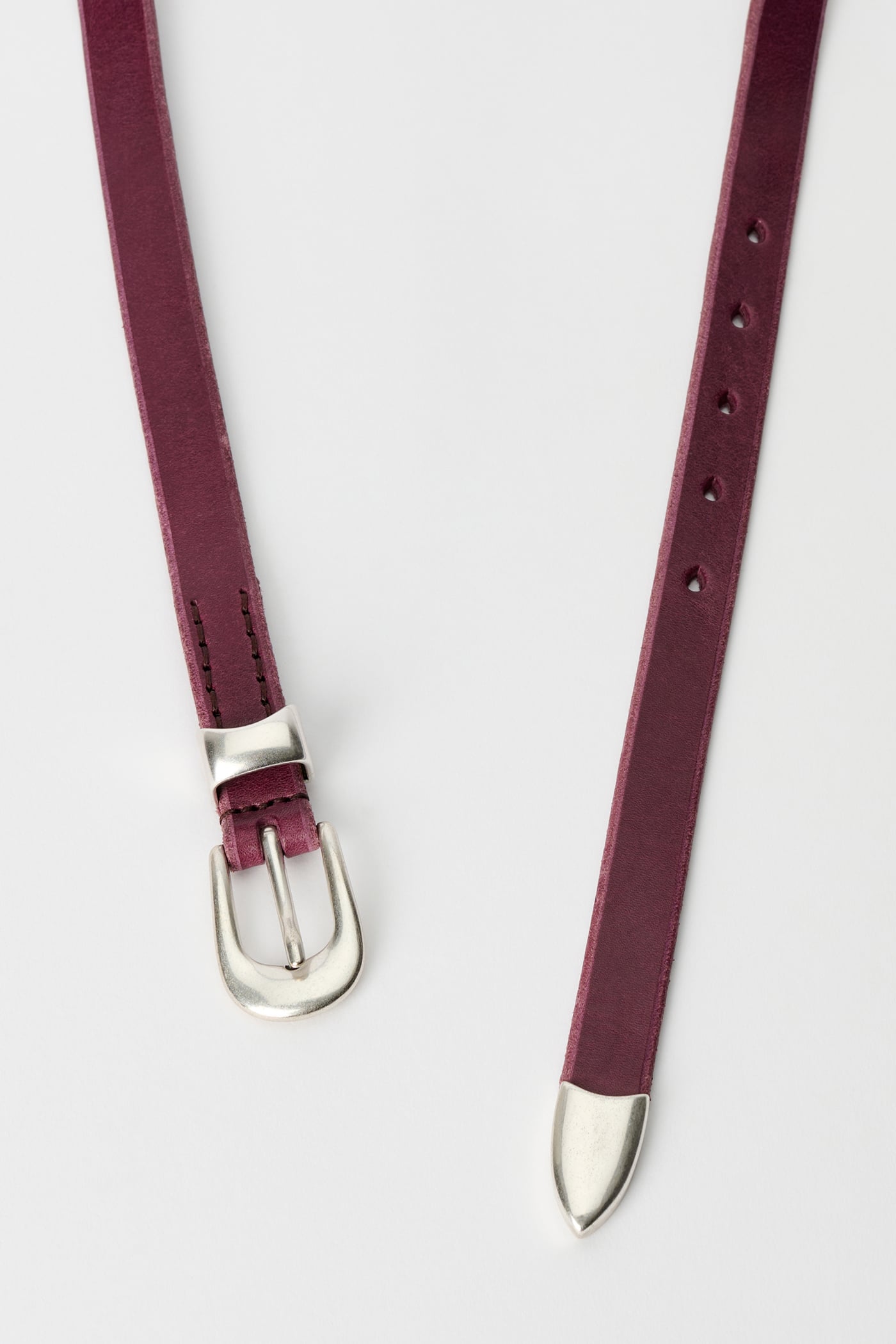 Our Legacy GADGET BELT サイズ80 Our Legacy - 2 cm Card Deck Belt Black Bridle Leather